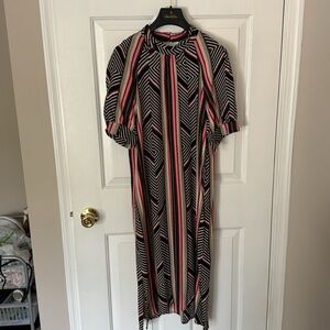 By Anthropologie Geo Print Dress. Size S.
